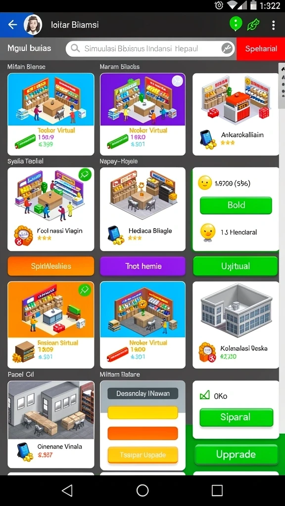 66k - Tampilan menu utama yang menarik.