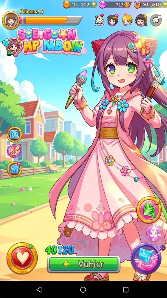 jepang77 - Screenshot menampilkan karakter baru yang menarik.