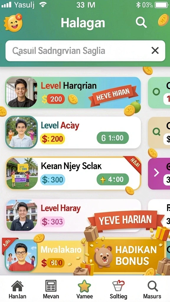 kijangwin - Screenshot fitur bonus harian yang memikat.