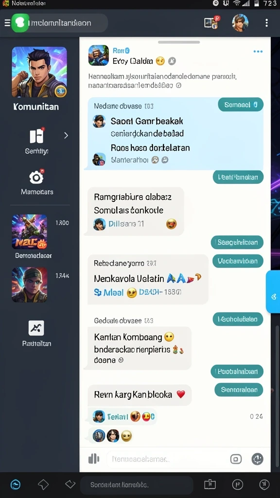 paus188 - Tampilan antarmuka yang sederhana dan menarik.