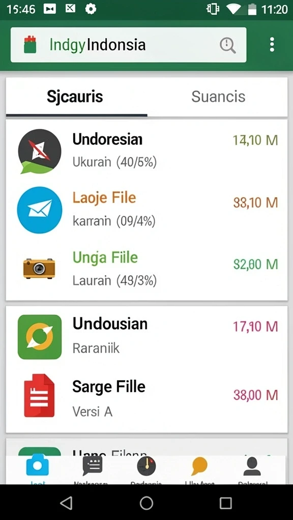 qqnusa - Tampilan karakter utama yang menarik dan penuh warna.