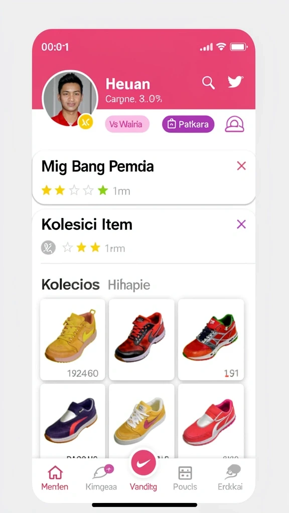 rajabotak - Screenshot menunjukkan karakter utama dalam aksi.
