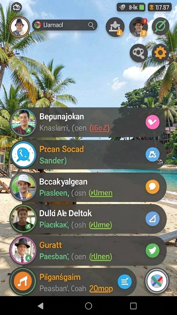 topiwangi - Tangkapan layar menampilkan lingkungan permainan yang menakjubkan.