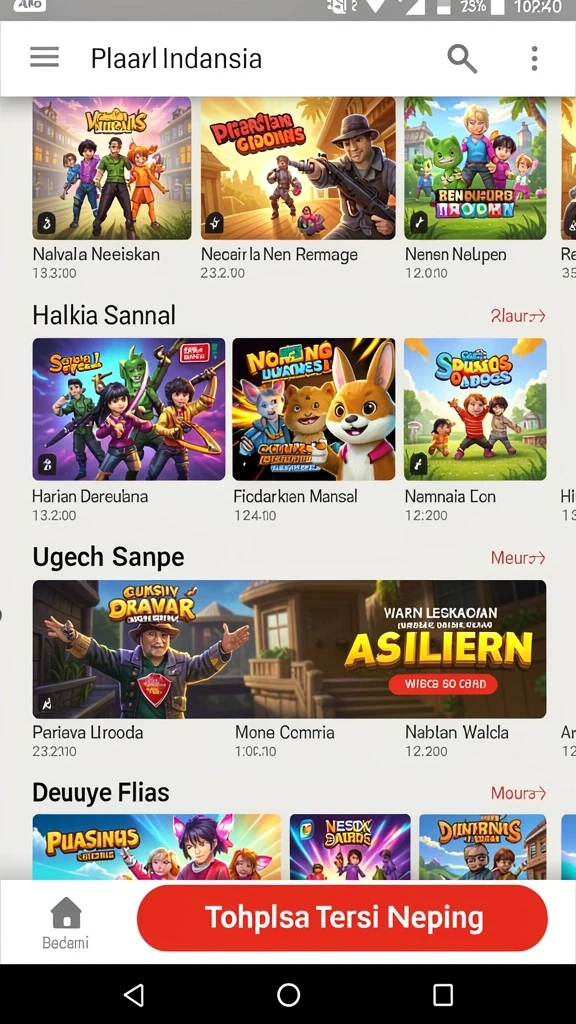 ungutoto - Fitur interaksi sosial yang menghubungkan pemain.